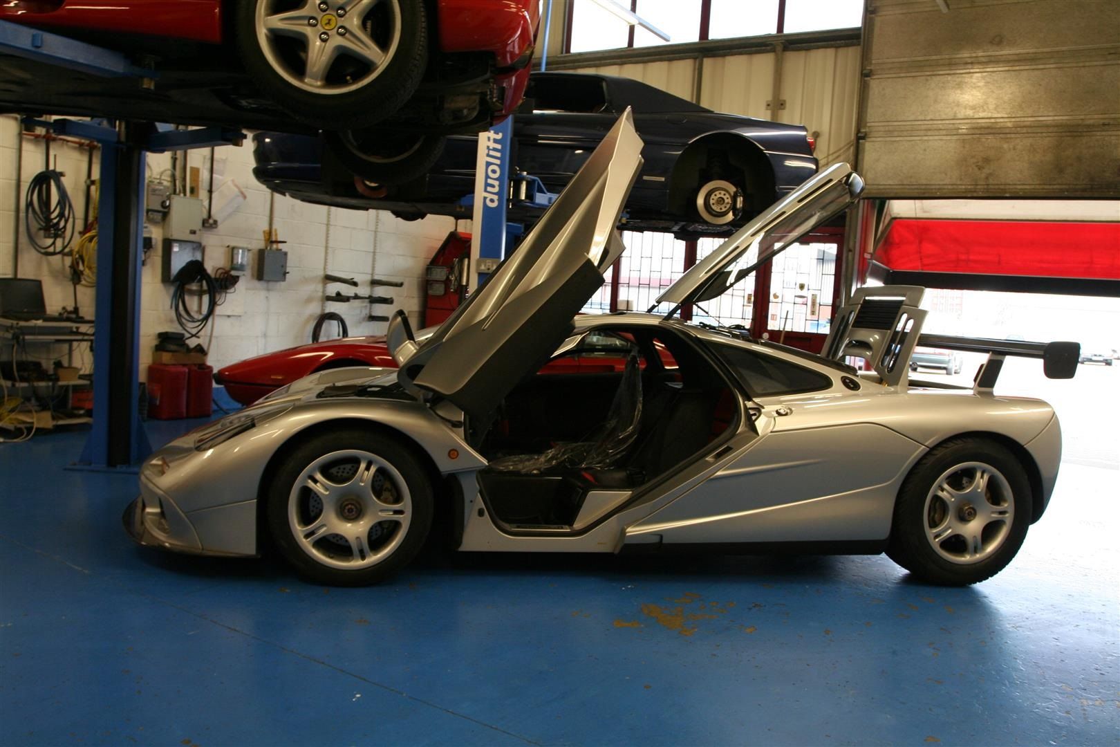 McLaren F1 in our workshop