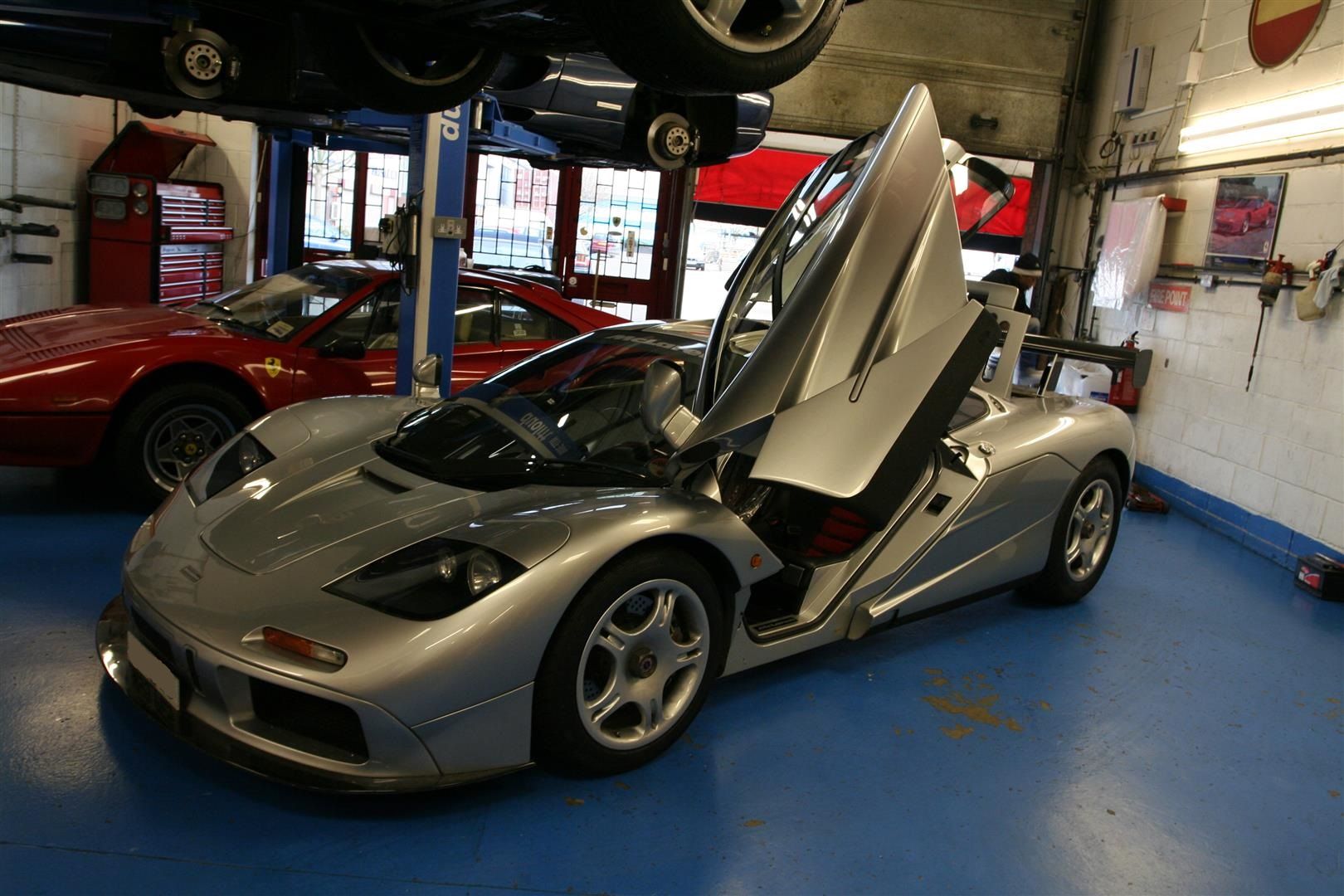 McLaren F1 in our workshop
