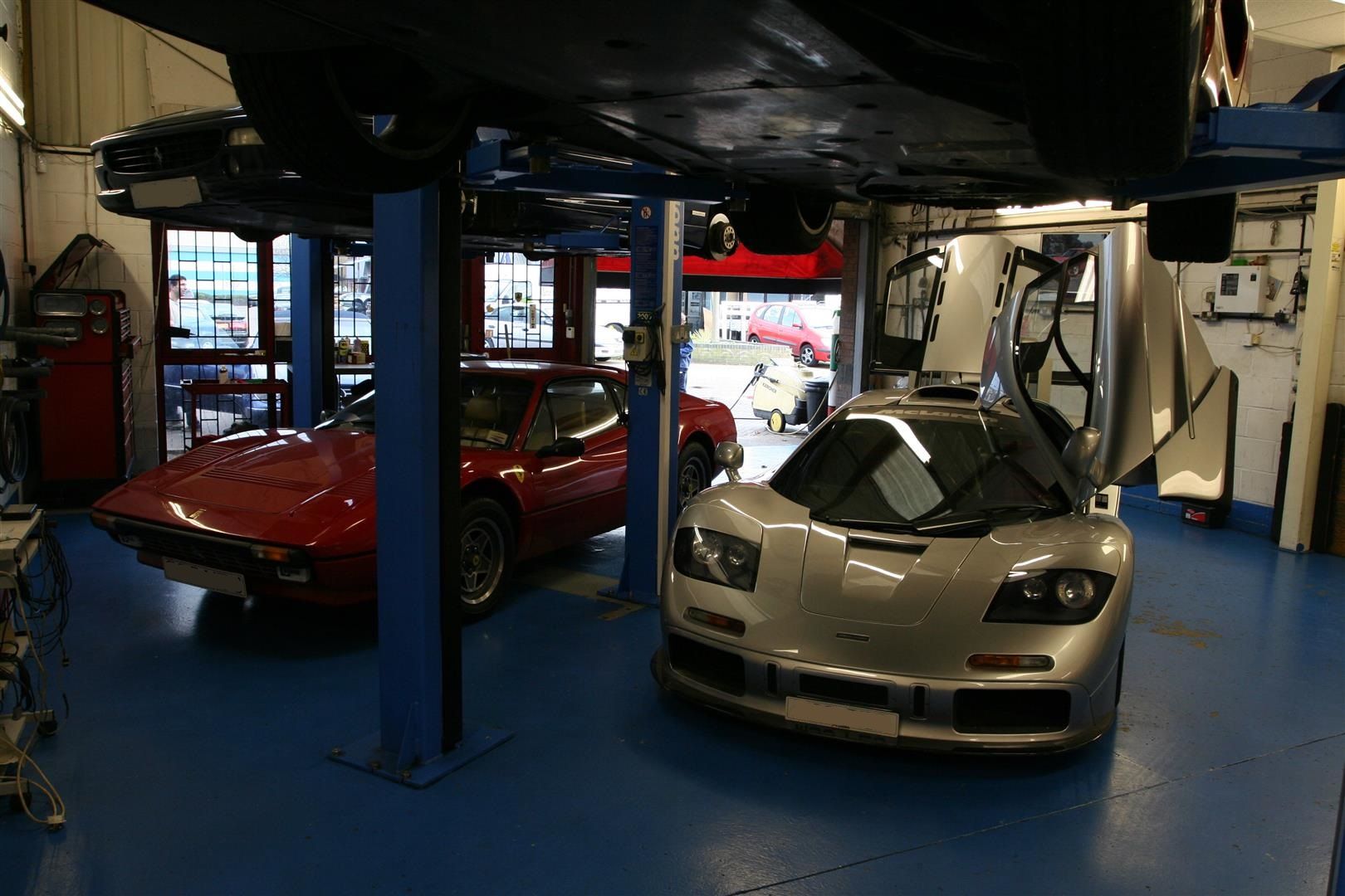 McLaren F1 in our workshop