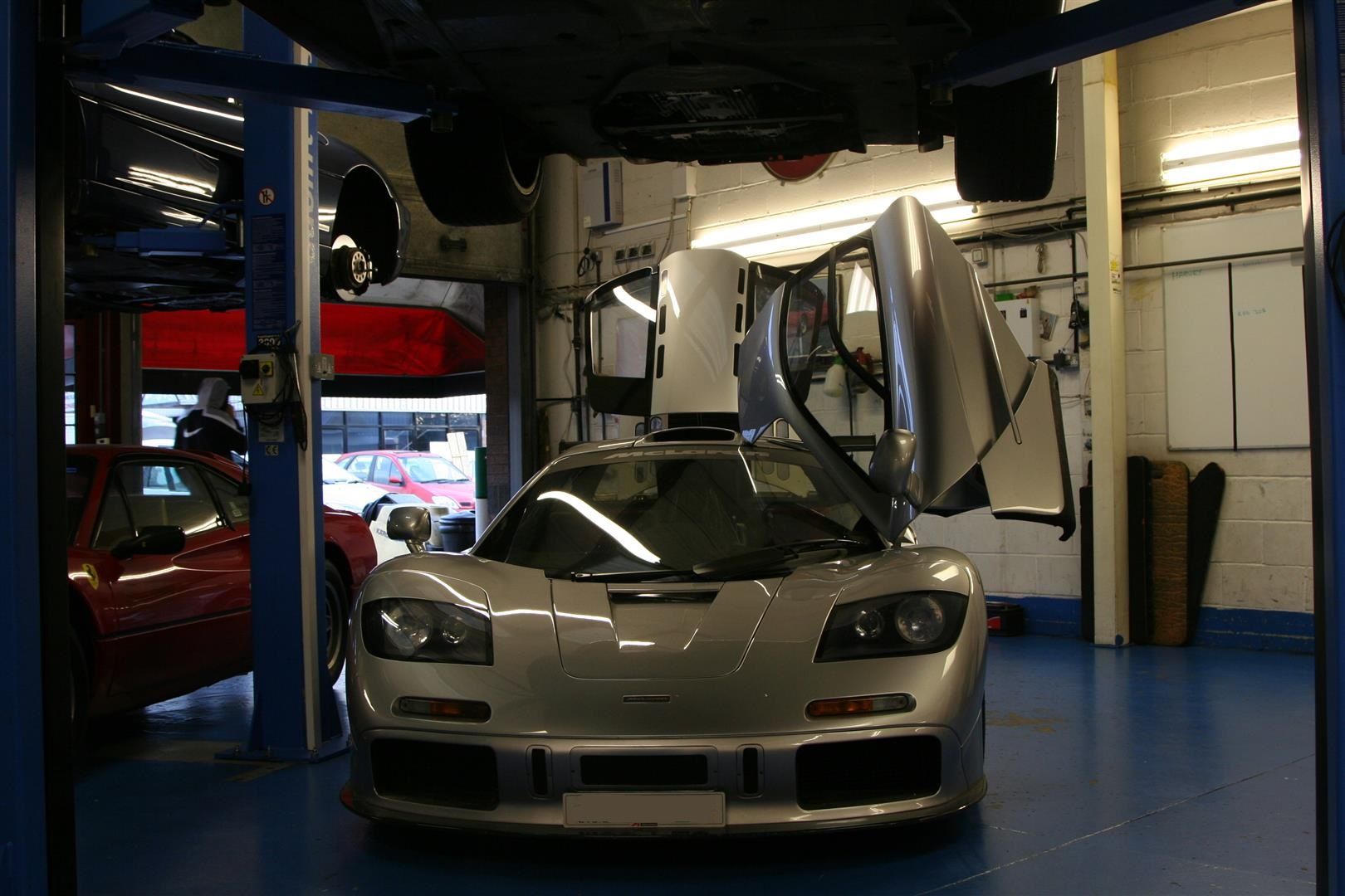 McLaren F1 in our workshop