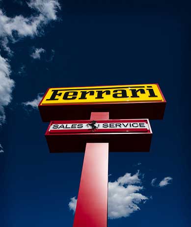 Ferrari Sales from Verdi Ferrari